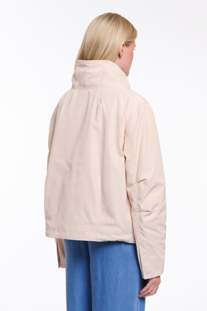 Rino & Pelle Xenia Damen Jacke mit Reißverschluss - Smoked Pearl/Beige