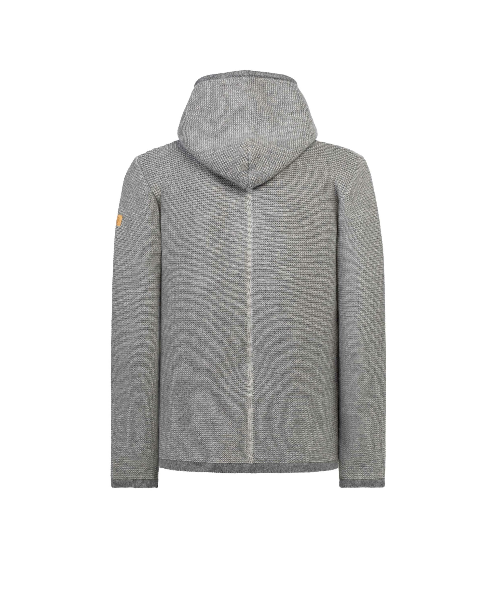 Liebling Xaver Alpen-Hoodie in Grau
