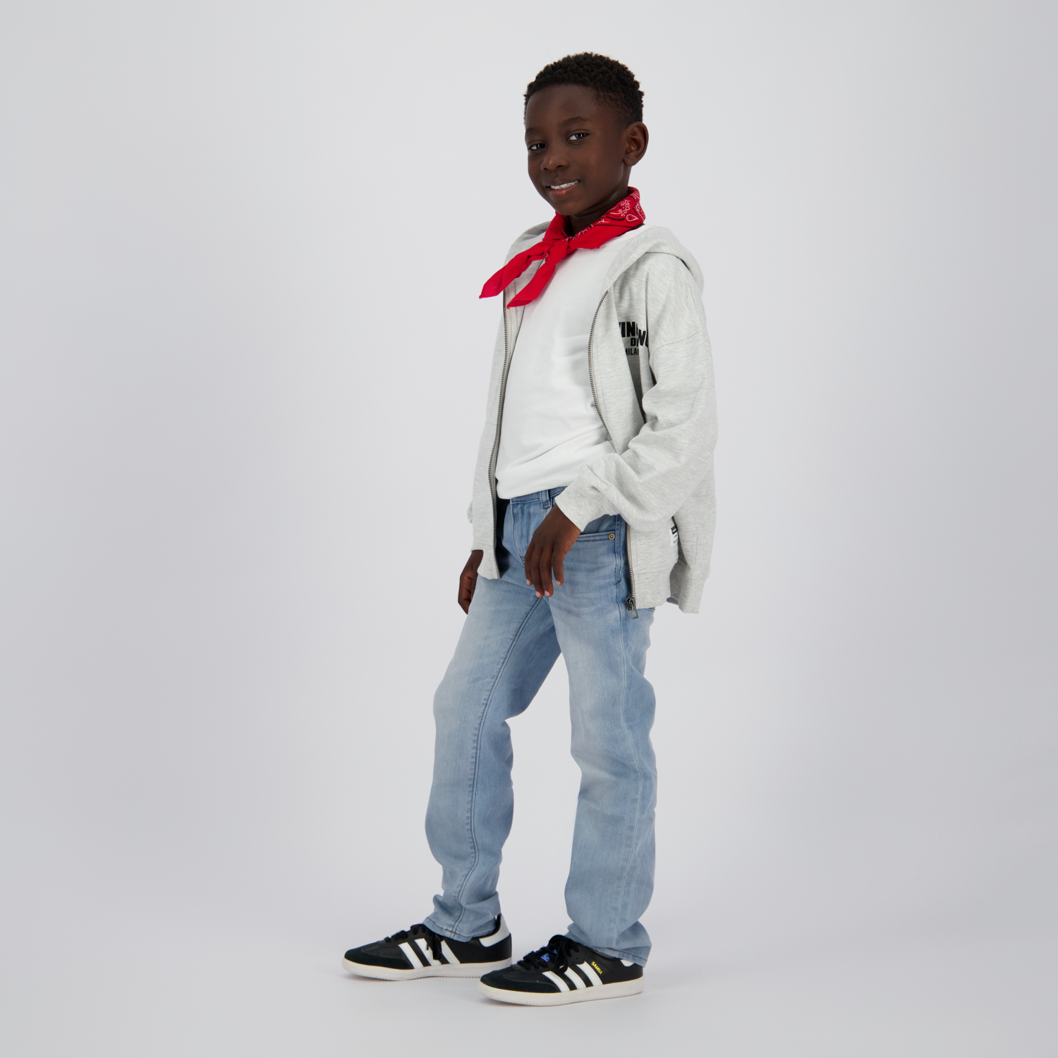 Vingino Baggio Icon Regular Fit Jungs Jeans - Light Indigo