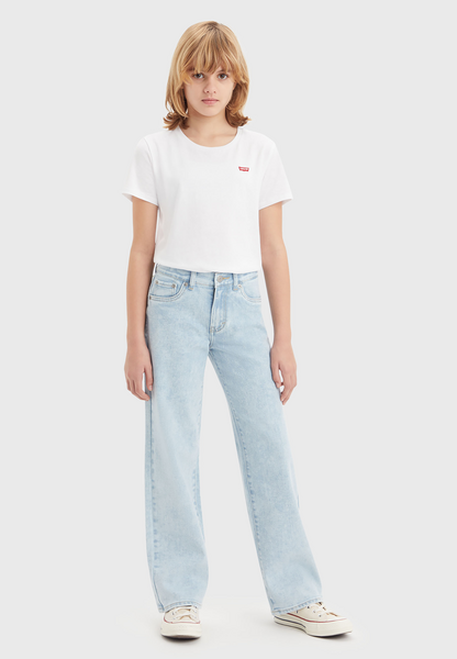 Levi's L7V Wide Leg Mädchen Jeans in Hellblau - Tongue Tied