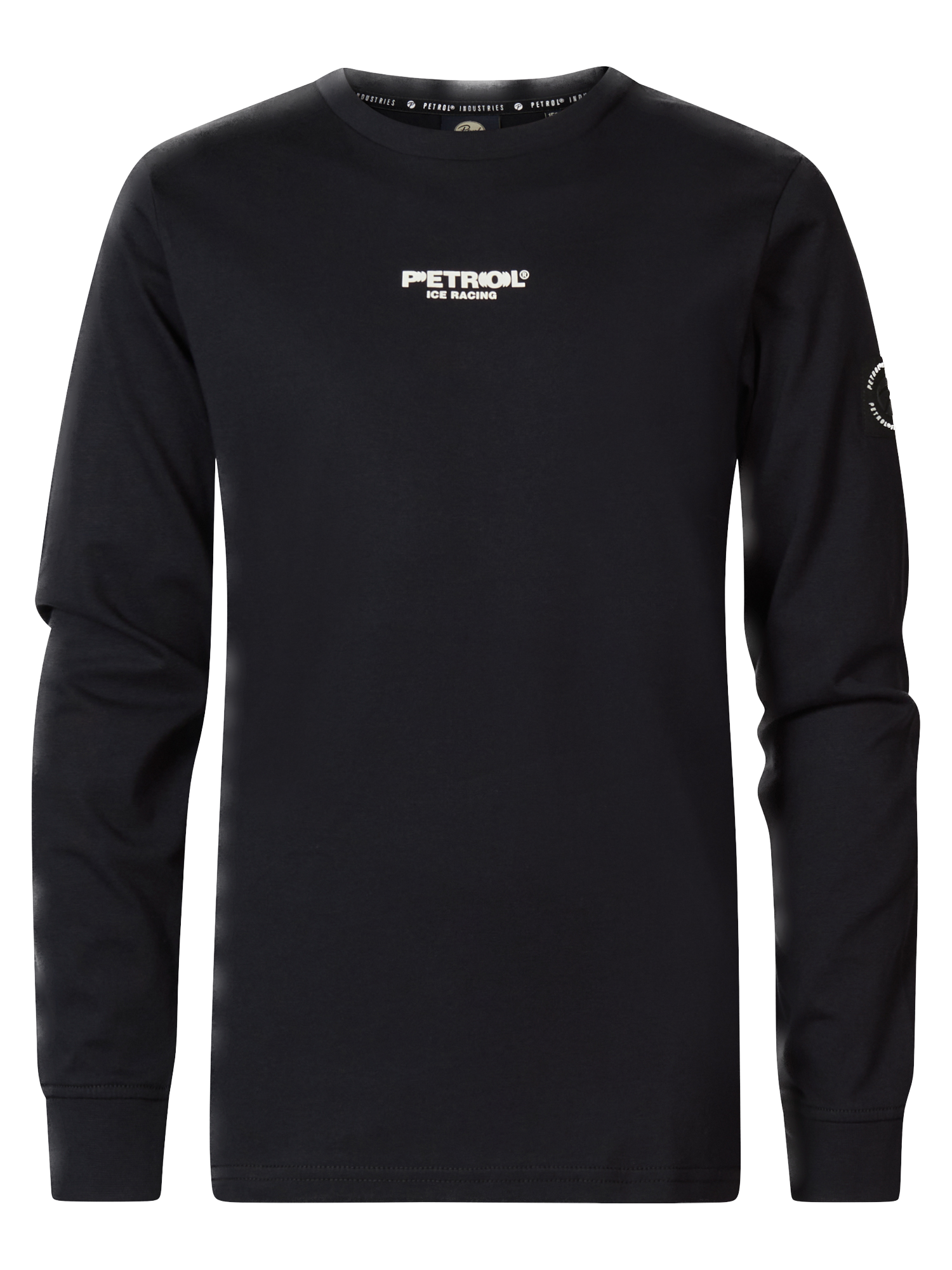 Petrol Industries Boys Langarm Shirt in Schwarz mit Backprint Petrol Industries Boys Langarm Shirt in Schwarz mit Backprint