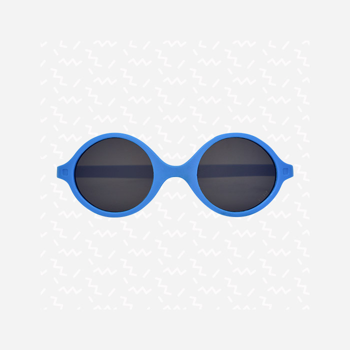 DIABOLA_MediumBlue_packshot2 KiETLA Baby-Sonnenbrille Diabola (UV-Schutz 4) mit blauem Rahmen