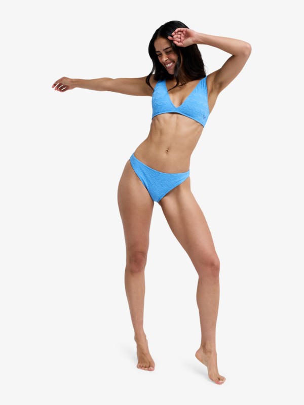 Roxy Paradise Wave - Triangle-Bikinioberteil in Hellblau für Frauen