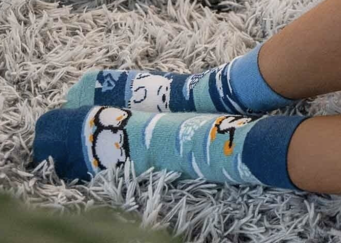 Spox Sox - Kindersocken - Pinguine und Eisbären - SALE Spox Sox - Kindersocken - Pinguine und Eisbären - SALE