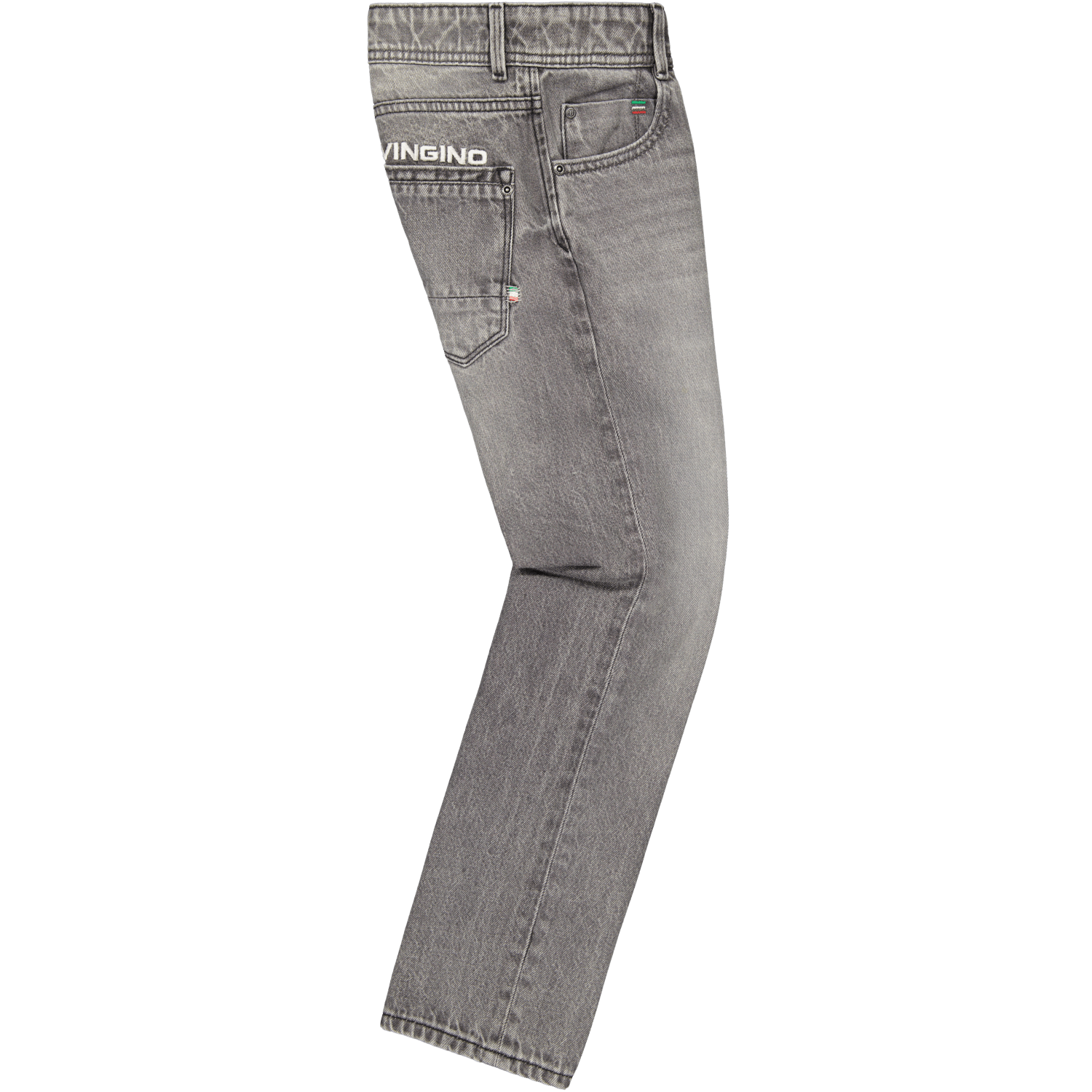 EF23KBD42102_Baggio-20Vintage_Light-20Grey_DETAIL1 Vingino Jeans BAGGIO VINTAGE - Regular Fit Jog Jeans in Light Grey