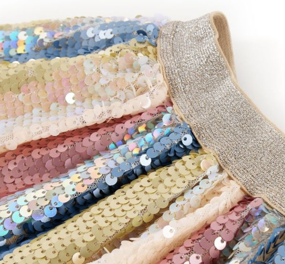 Someone Linde Pailletten Rock in Multi - Bunt Someone Linde Pailletten Rock in Multi - Bunt