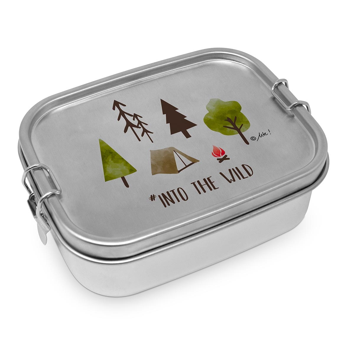 paperproducts-design-lunch-box-steel-into-the-wild paperproducts Design Edelstahl Brotzeitdose INTO THE WILD