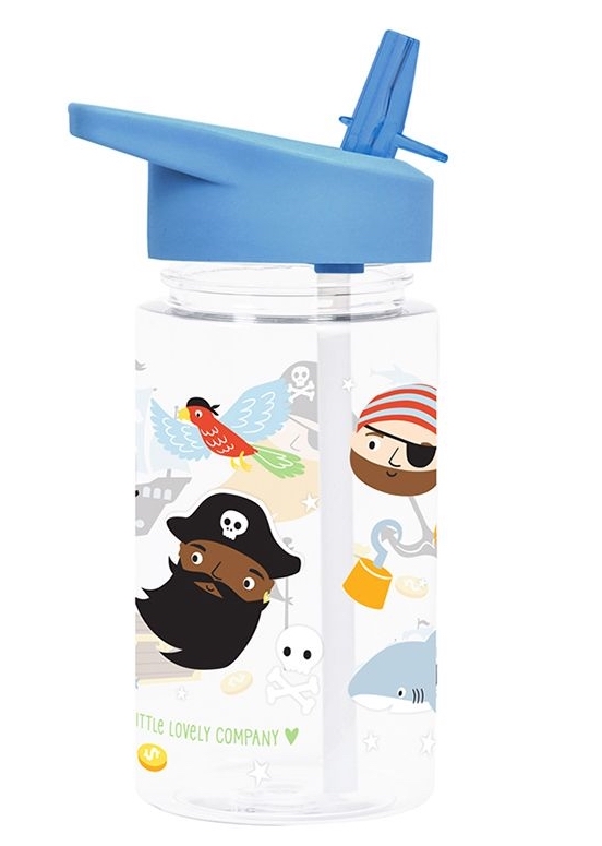 A Lovely Little Company Trinkflasche mit Strohhalm - Piraten A Lovely Little Company Trinkflasche mit Strohhalm - Piraten