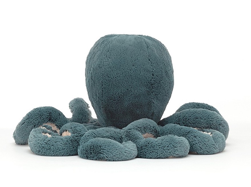 ST2OC_3 Jellycat Storm Oktopus Little in Blau