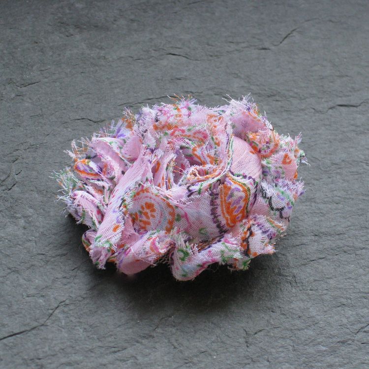 Wowzers Blütenclips - Shabby Chic für Haare & Kleidung - Paisley