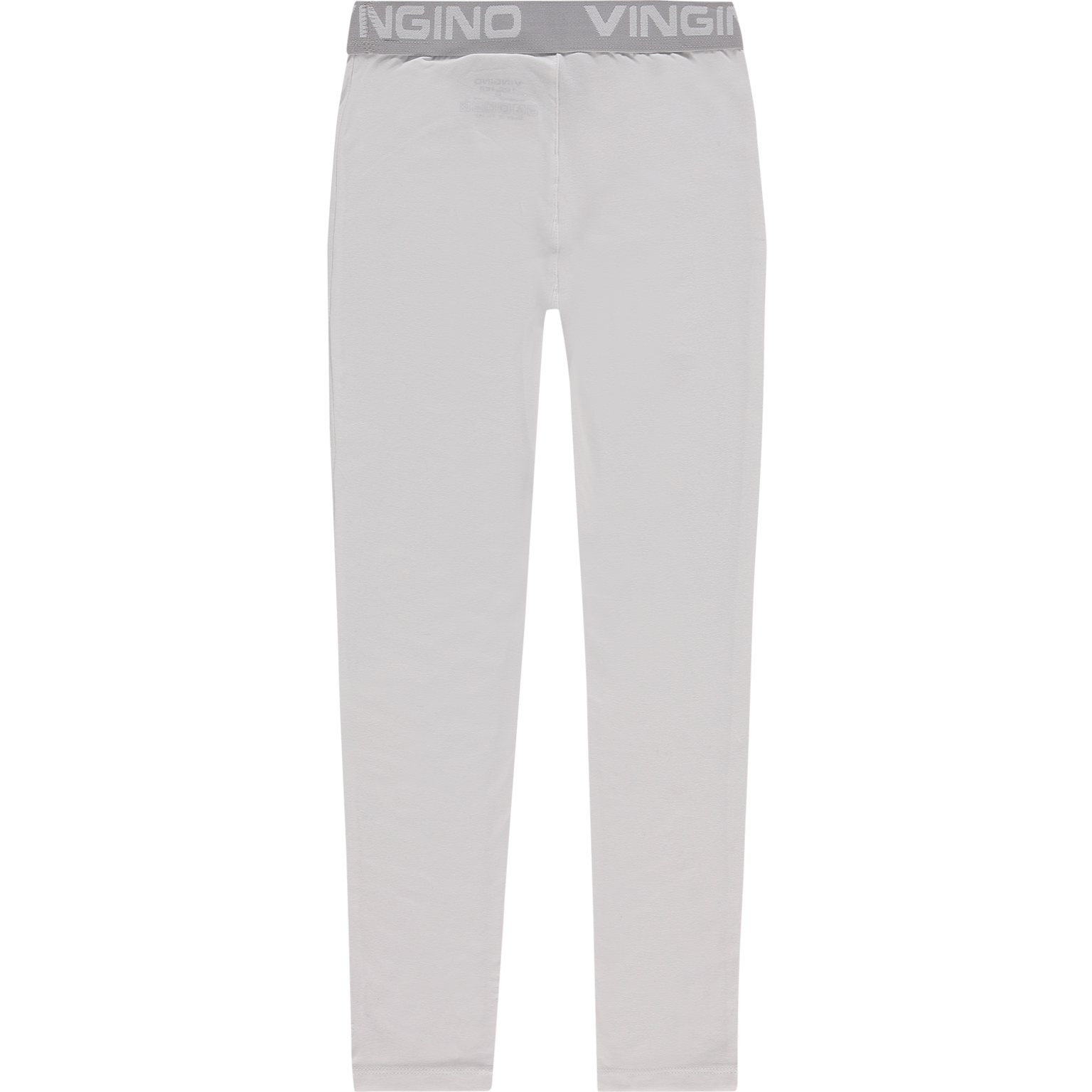 NOOSKGN40002_Long-Pants_Real-White_BACK Vingino Legging in Weiß mit Logobund