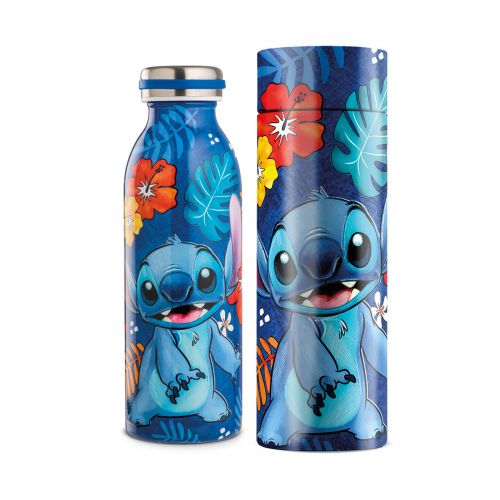 Lilo & Stich Edelstahl Thermos Flasche 500 ml - Stich in Blau 