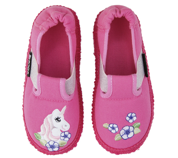 Nanga Hausschuhe in Pink - Einhorn