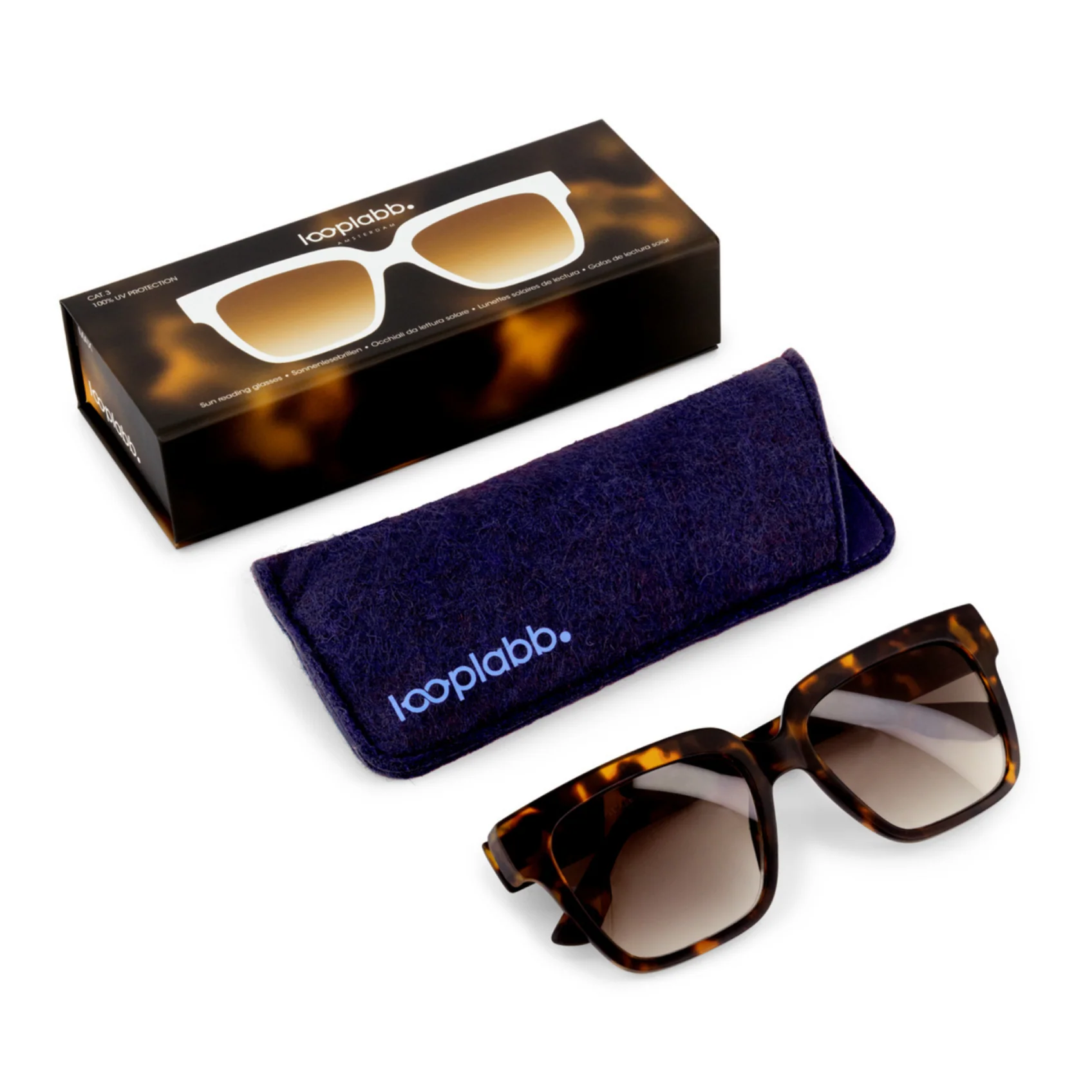looplabb. Sonnen-Lesebrille MAX SUN in Turtle looplabb. Sonnen-Lesebrille MAX SUN in Turtle