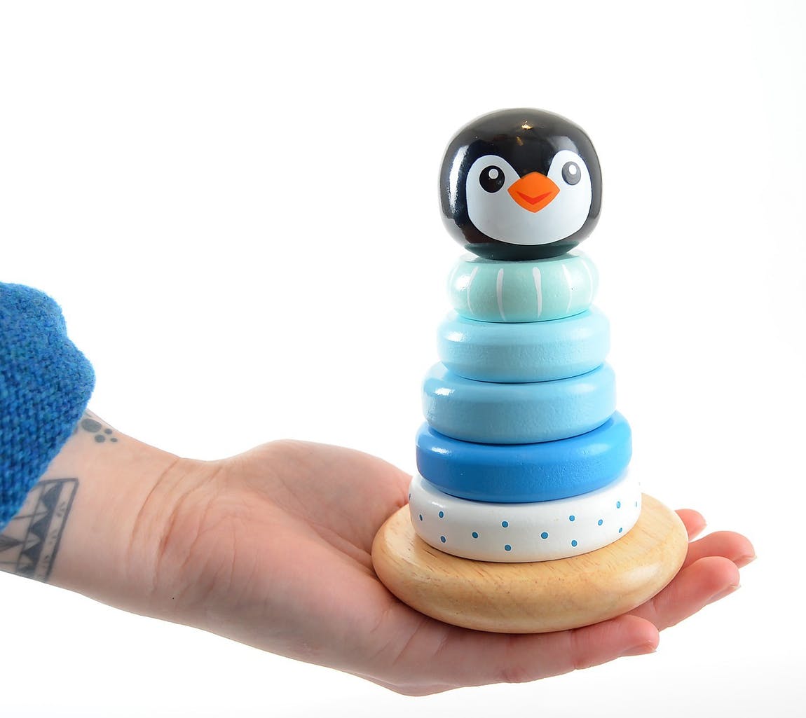 Magni Stapelturm - Pinguin in Blau