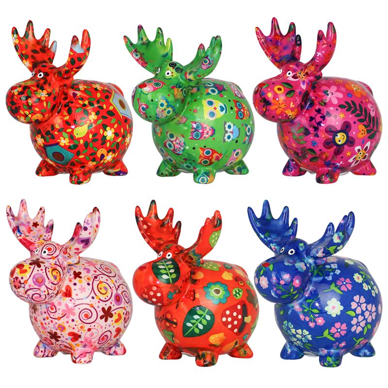 Pomme pidou Spardose Elch Rudolph - Farbauswahl