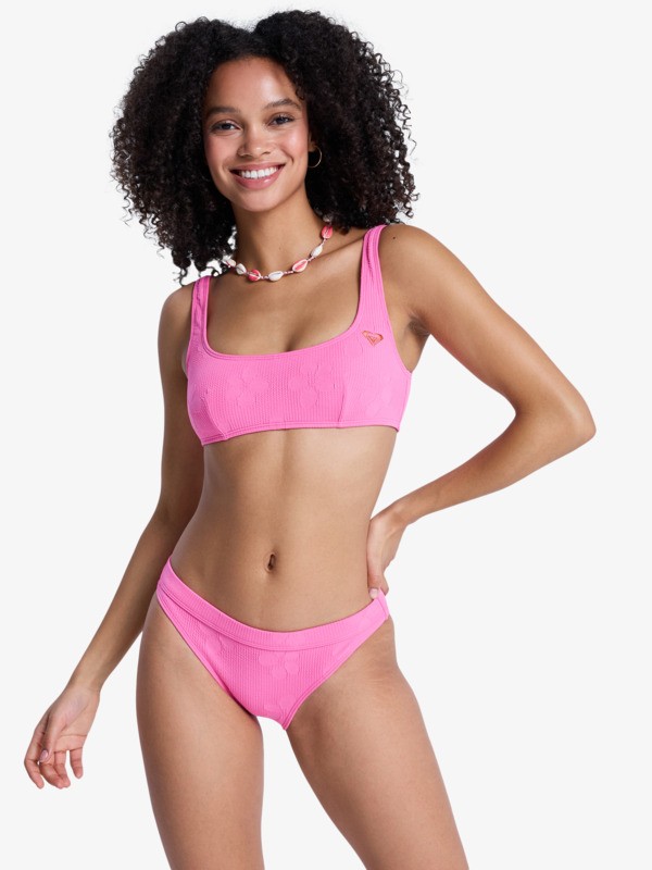 Roxy Paradise - Bikinihose mit klassischer Bedeckung in Sangria Sunset Rosa für Frauen Roxy Paradise - Bikinihose mit klassischer Bedeckung in Sangria Sunset Rosa für Frauen
