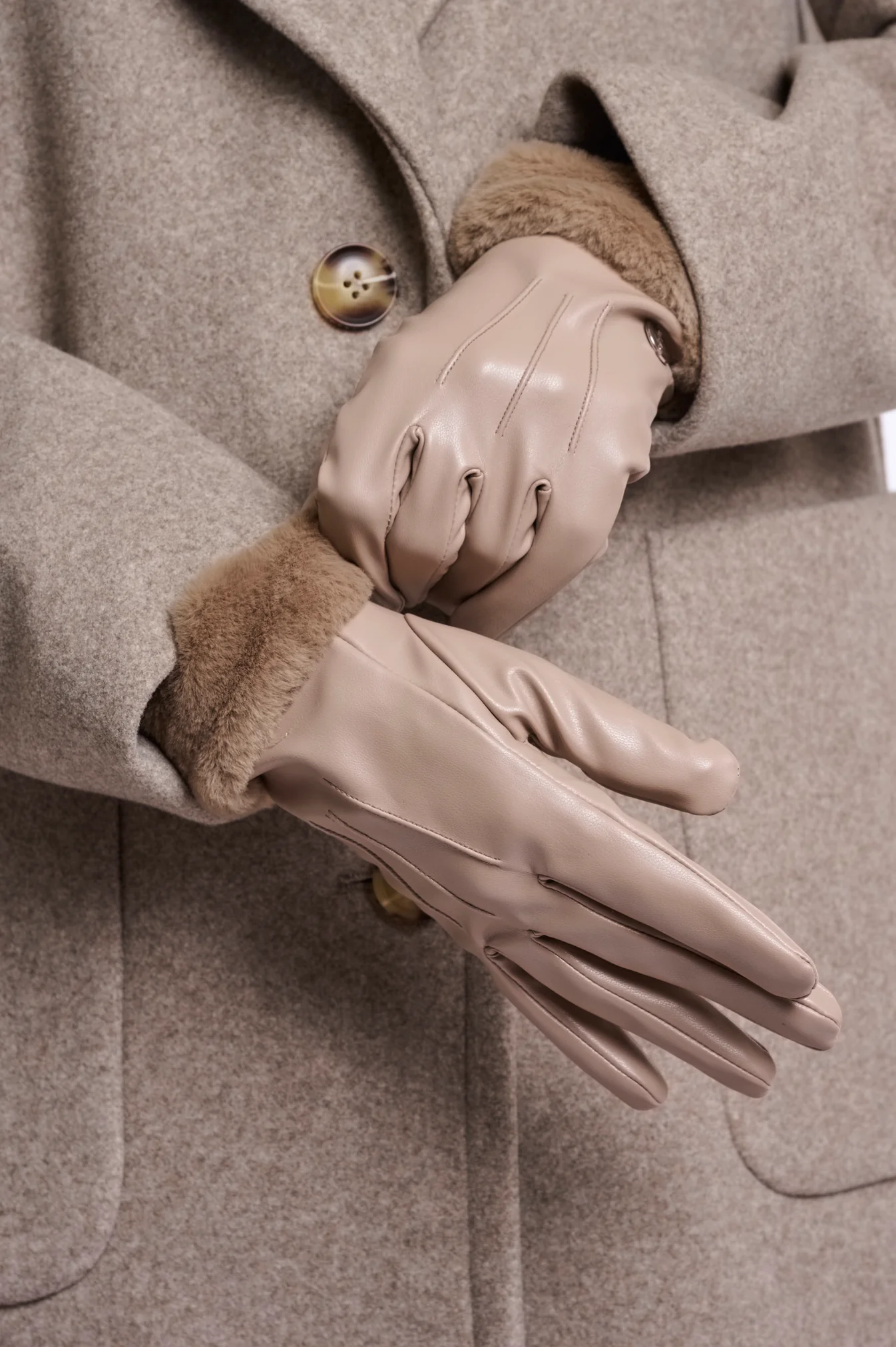 Rino & Pelle Arca Handschuhe in Pearl Taupe Rino & Pelle Arca Handschuhe in Pearl Taupe