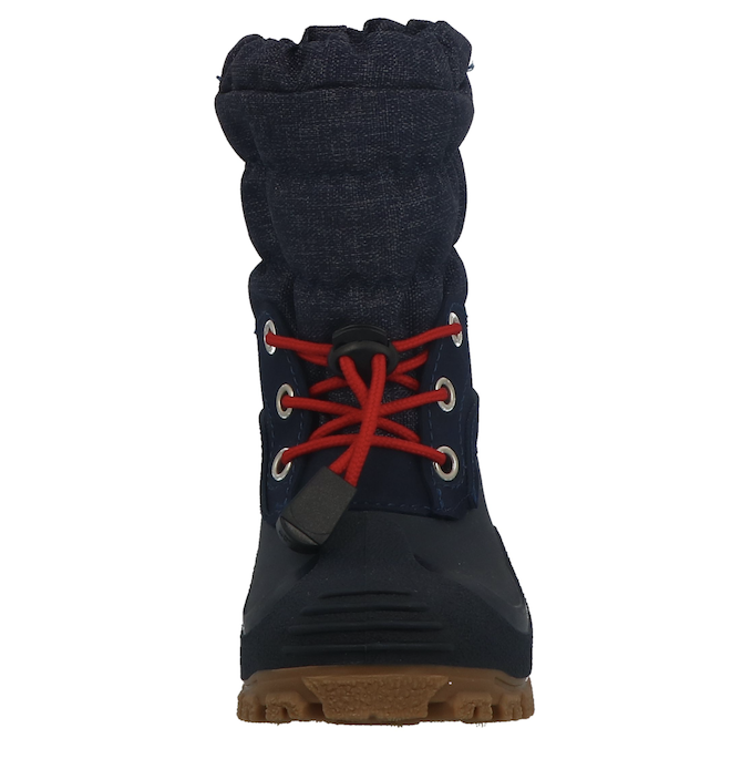 Lurchi FIPS Kinder Schneestiefel in Navy mit Futter und Gummisohle