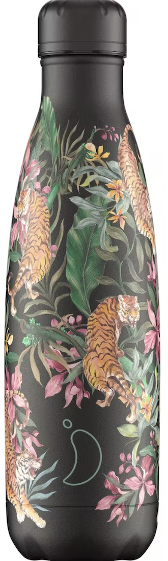 Chillys Edelstahl Thermos Flasche - Jungle Tigers 500ml