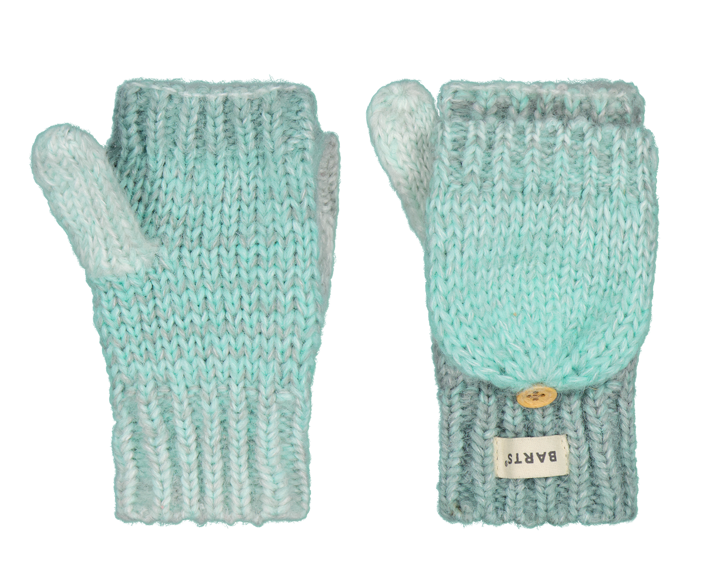 Barts Kids Fingerlose Fäustlinge mit Umschlag - Mint/Mint,Grün