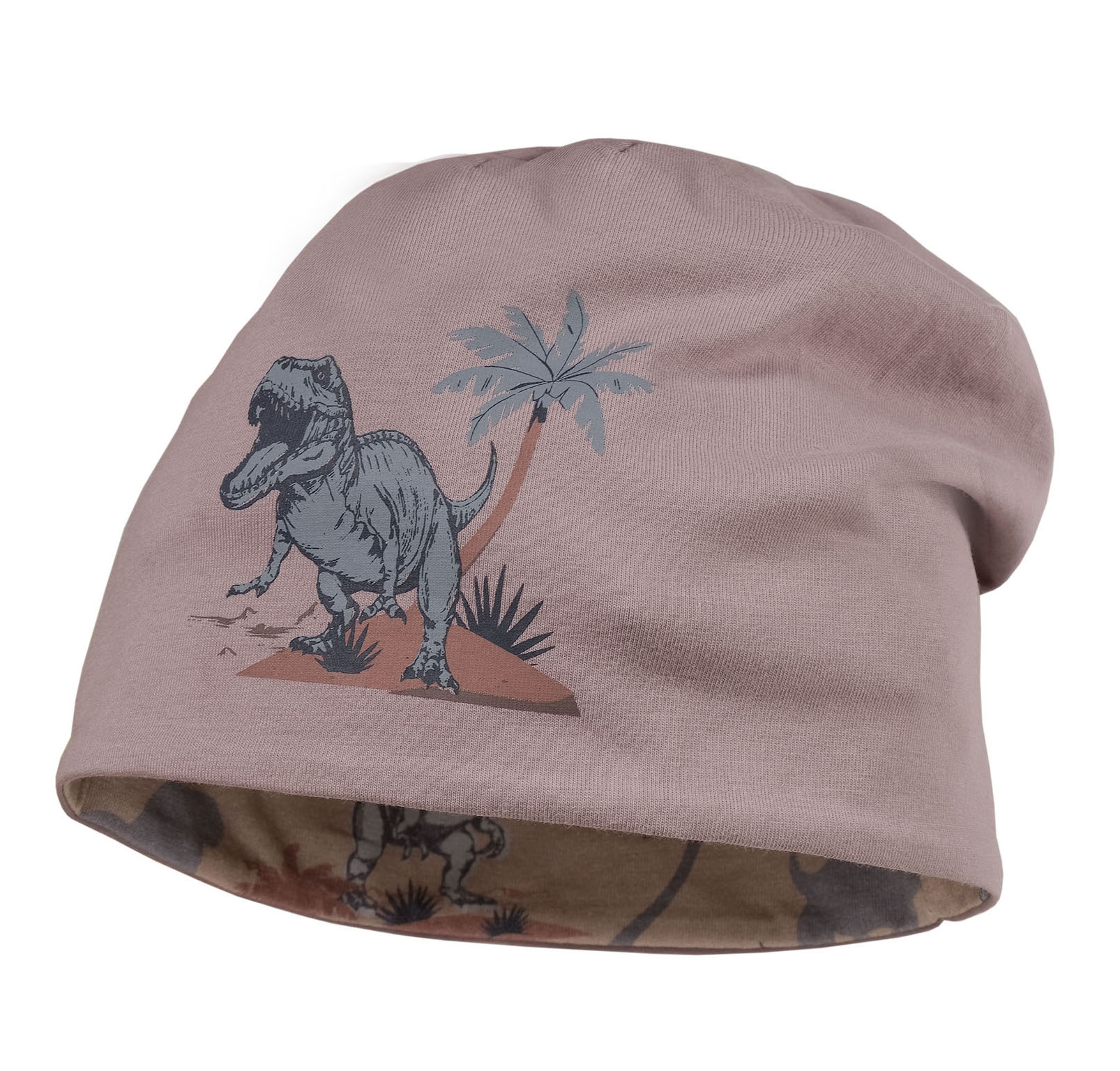 Maximo Jersey Beanie zum wenden Dinosaurier Maximo Jersey Beanie zum wenden Dinosaurier