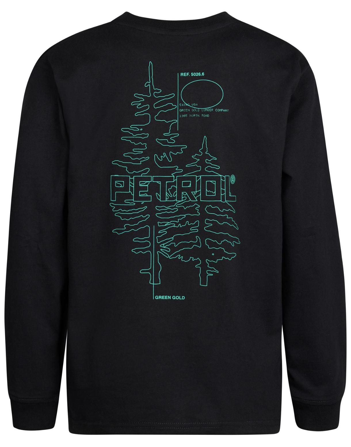 Perol Industries Jungs Langarmshirt in Schwarz mit Backprint Perol Industries Jungs Langarmshirt in Schwarz mit Backprint