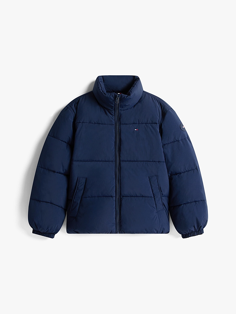 Tommy Hilfiger UNISEX Puffer-Jacke mit Flag-Logo hinten - SALE