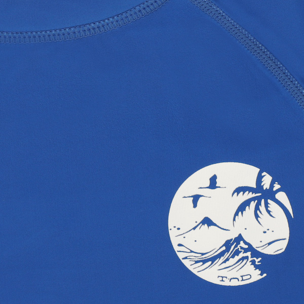 Tumble N Dry Coast Kurzarm UV Schutz Shirt in Royal Blau