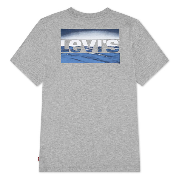 Levi's Jungs T-Shirt in Grey Heather mit Backprint - SALE Levi's Jungs T-Shirt in Grey Heather mit Backprint - SALE