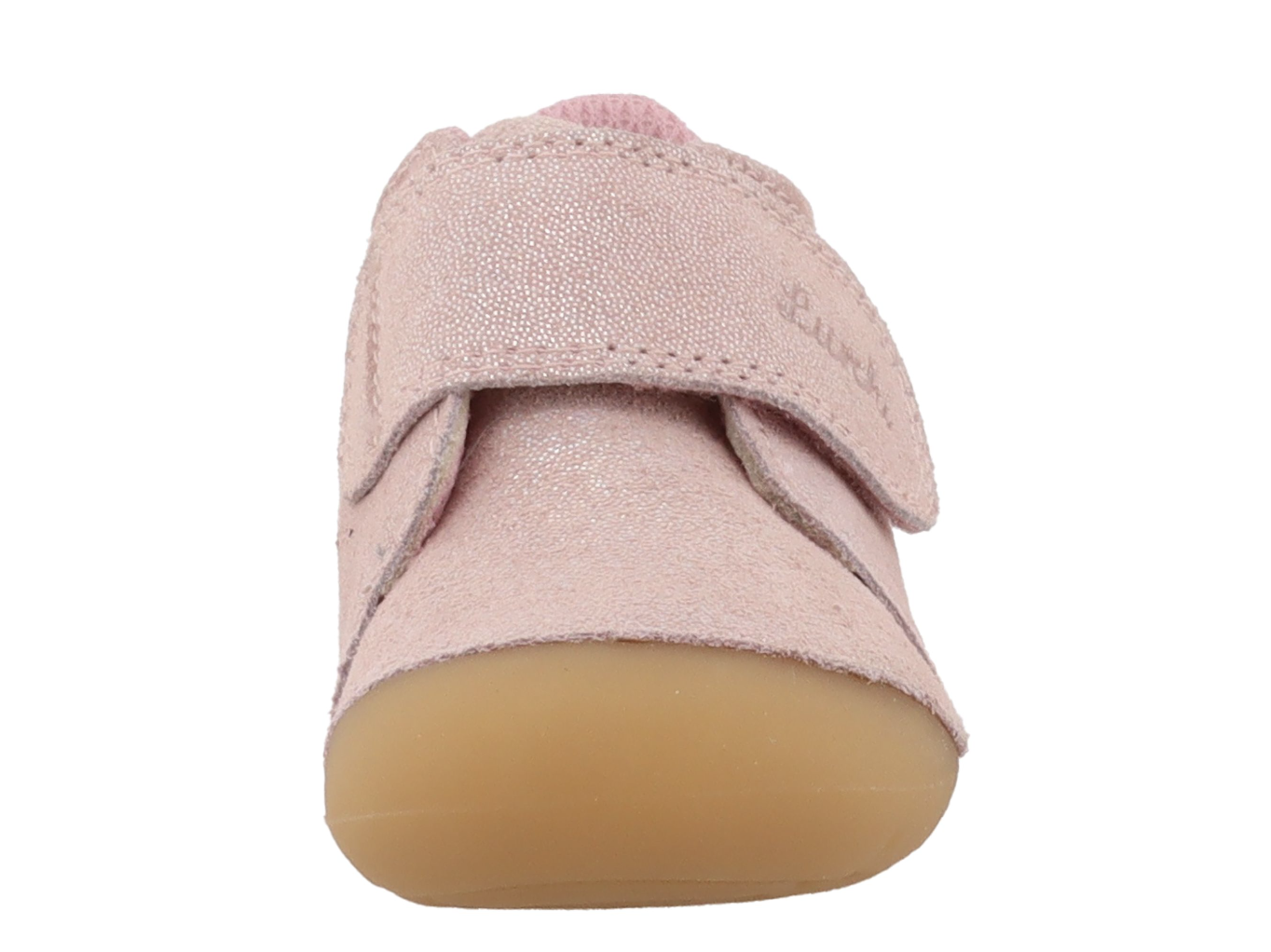 Lurchi Leder Lauflernschuhe FIDY mit Klett - Rose Glitter Lurchi Leder Lauflernschuhe FIDY mit Klett - Rose Glitter