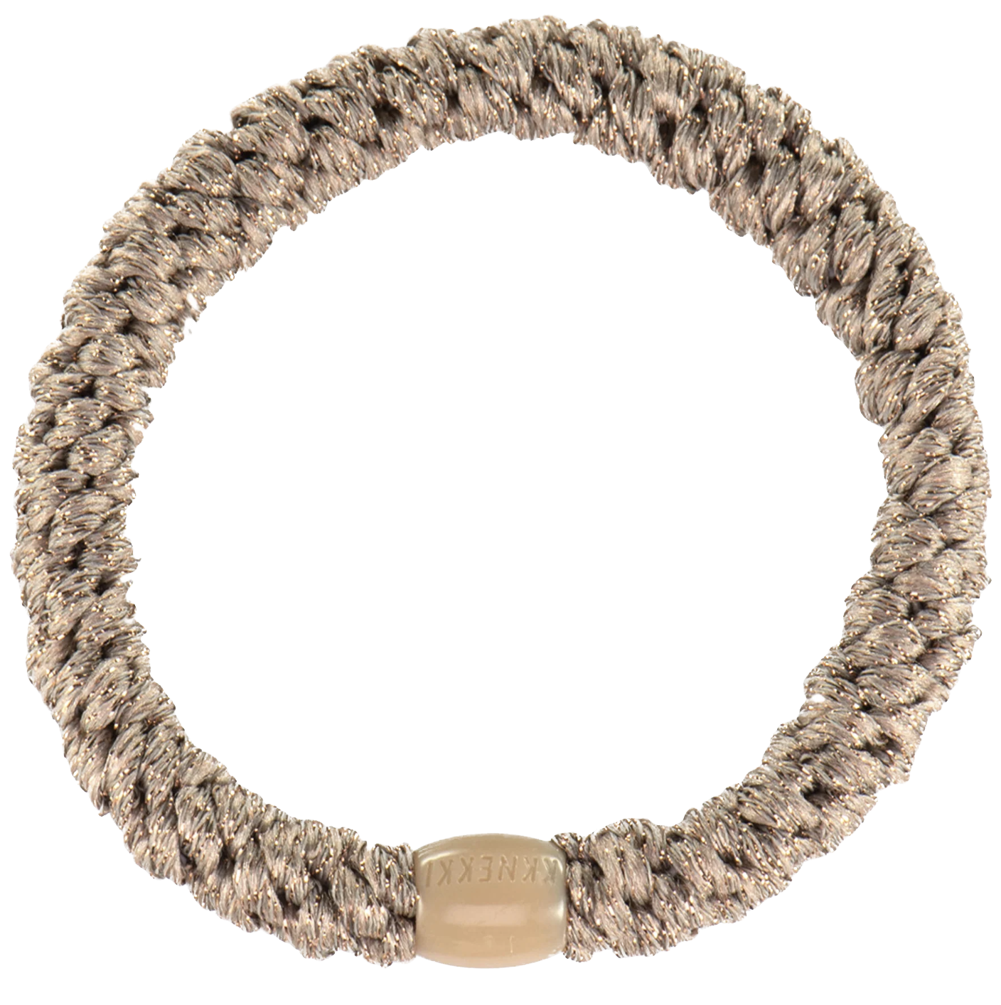 Kknekki Haargummi/Armband - Taupe Glitter - Taupe Glitzer Kknekki Haargummi/Armband - Taupe Glitter - Taupe Glitzer