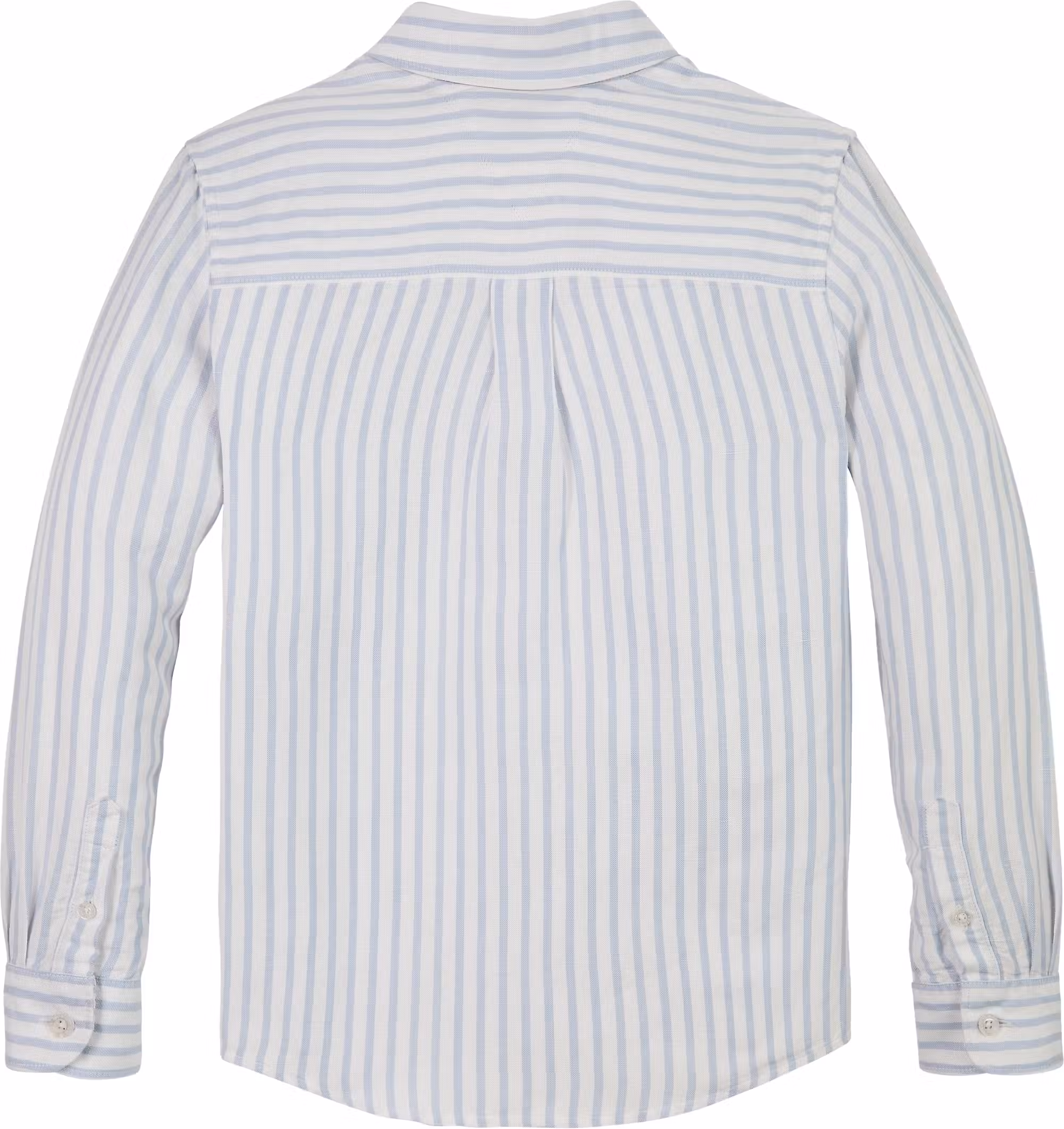 Tommy Hilfiger Jungs Leinenhemd in Weiß/Blau gestreift
