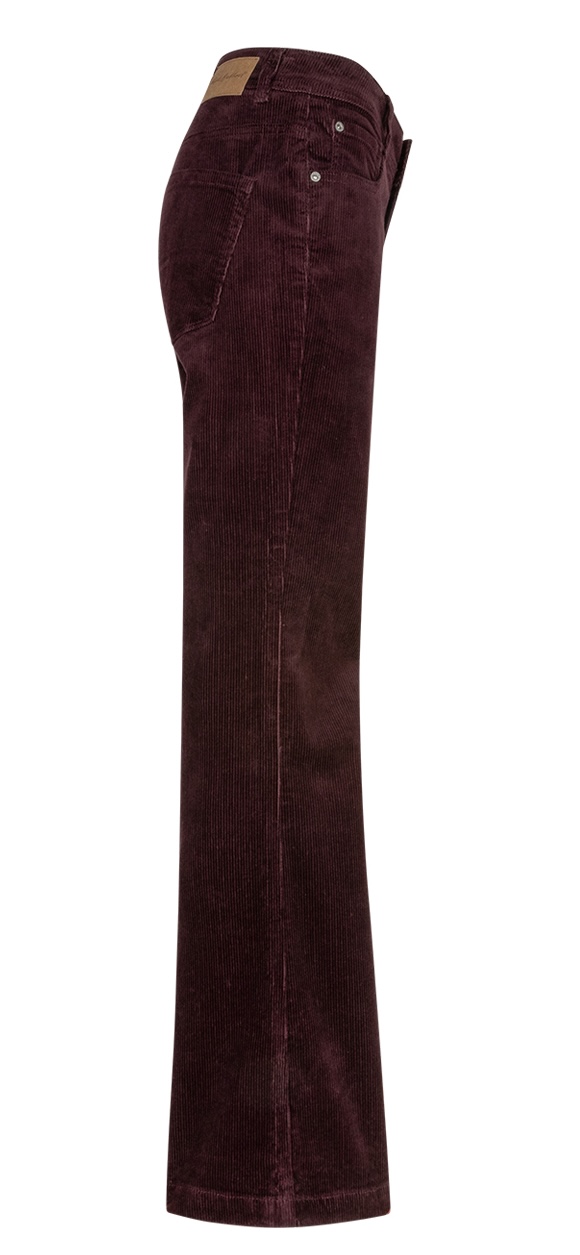 Red Button Bibette Cordhose in Burgundy Weinrot – High Waist Hose mit ausgestelltem Flare Bein Red Button Bibette Cordhose in Burgundy Weinrot – High Waist Hose mit ausgestelltem Flare Bein