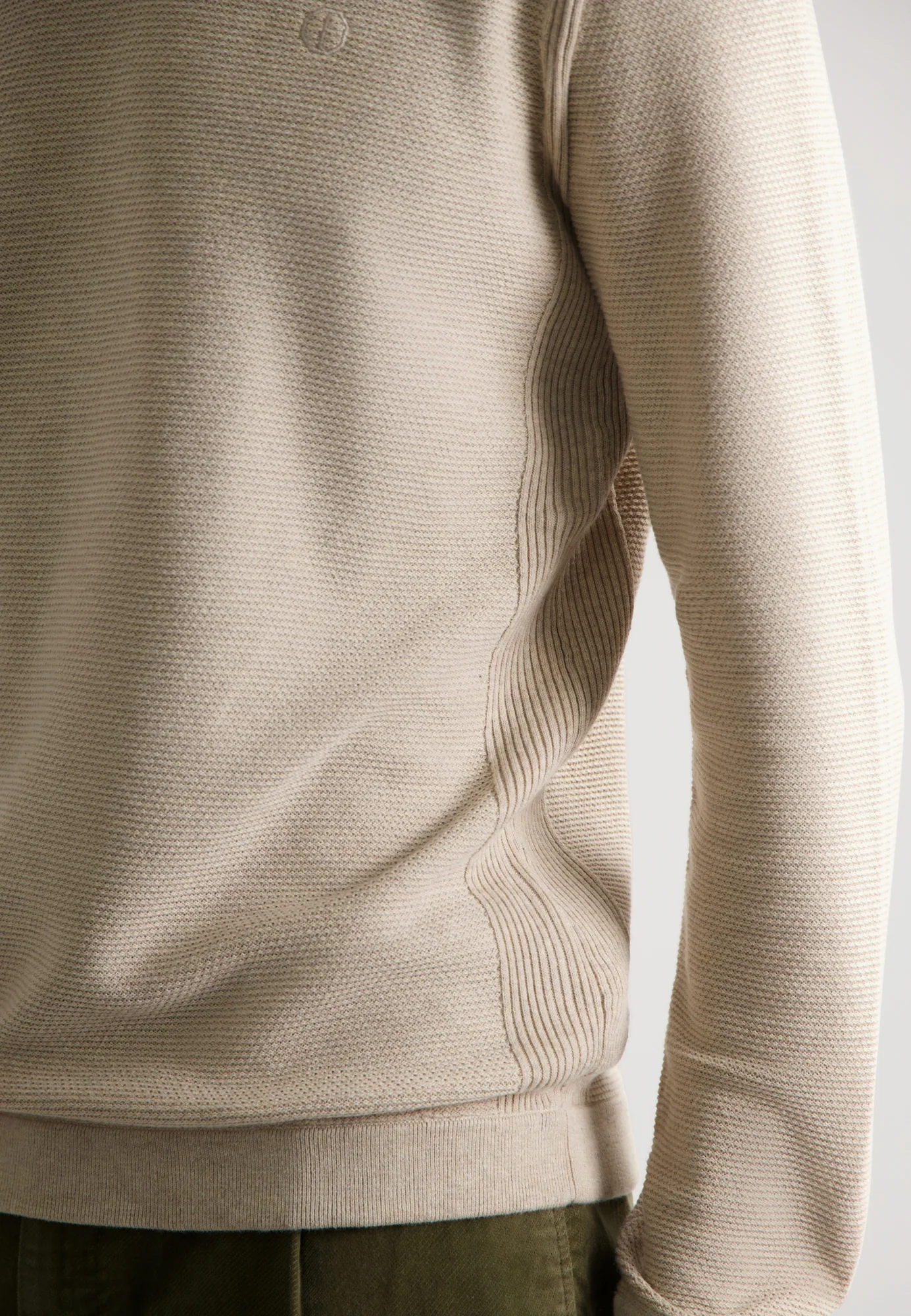 Dstrezzed Mercury Polo Strickpullover in Dessert Brown Beige - SALE