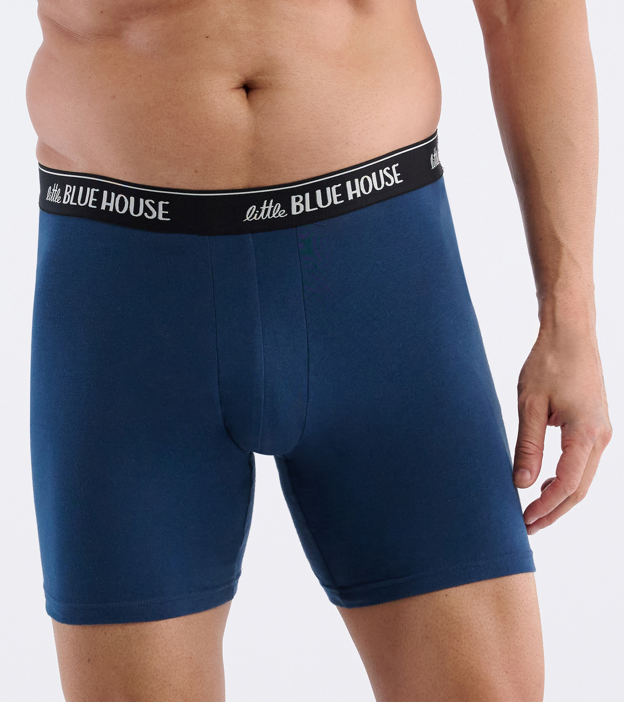 Little Blue House Boxer Short Unterhose in Insignia Blue Blau - Trophy Husband