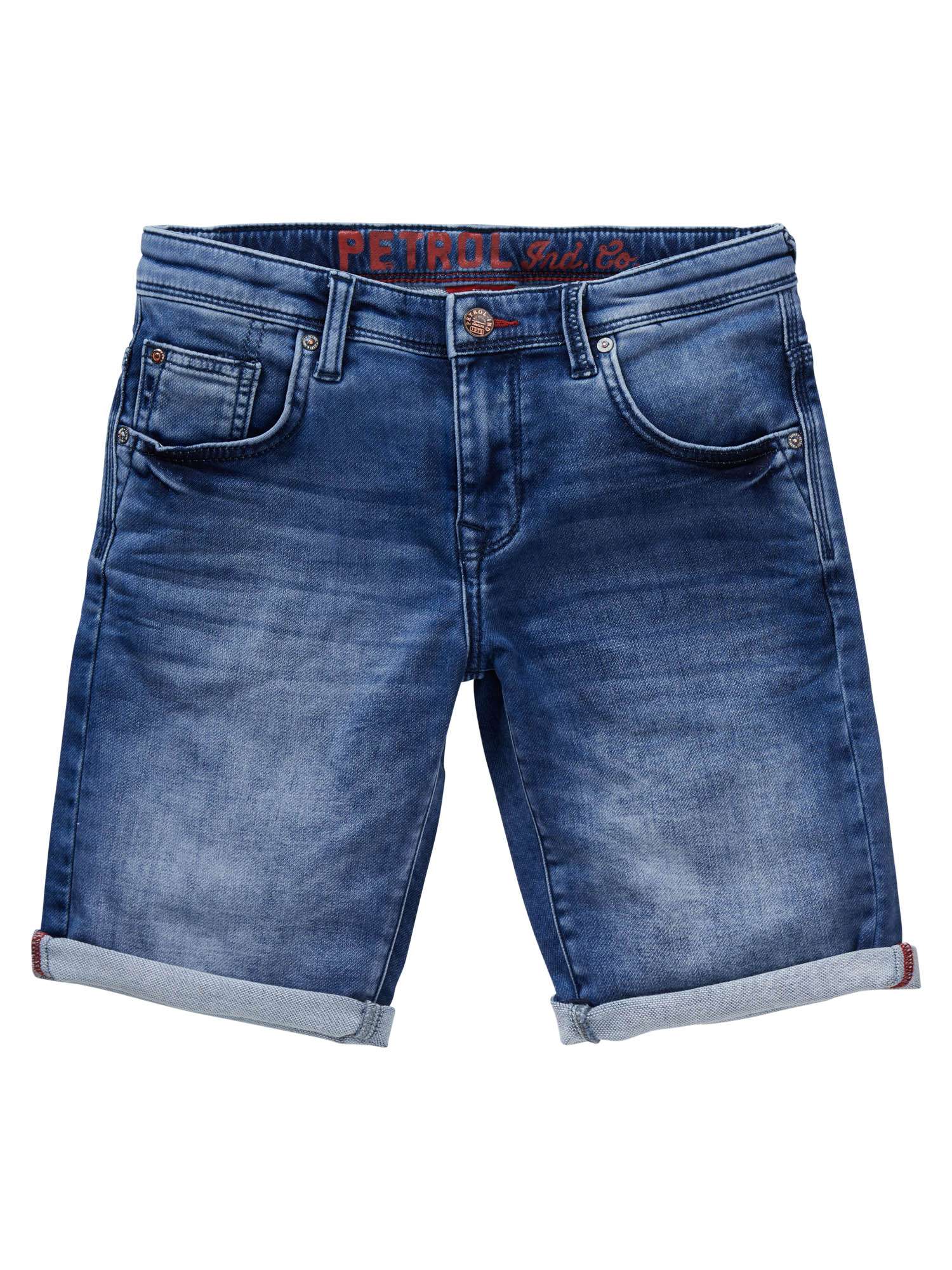 Petrol Industries Jackson Slim Fit Jog Jeans Short - Blau - Light Used