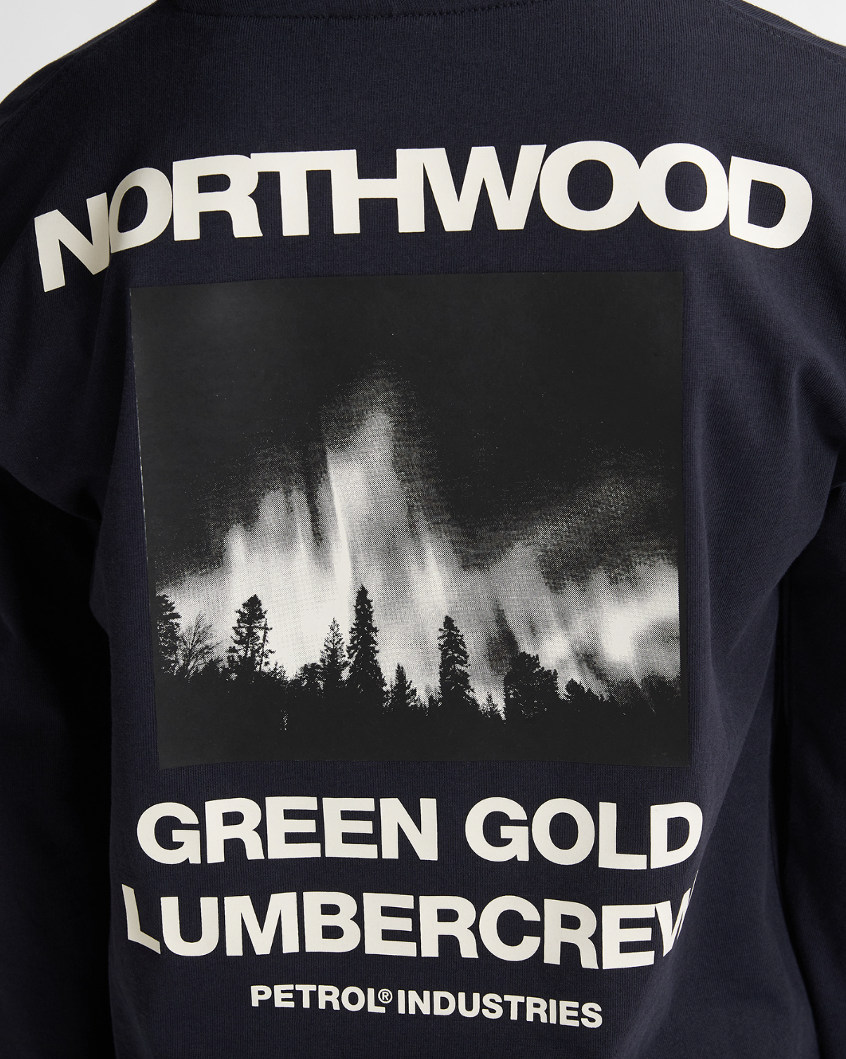 Perol Industries Jungs Langarmshirt in Navy mit Backprint - SALE