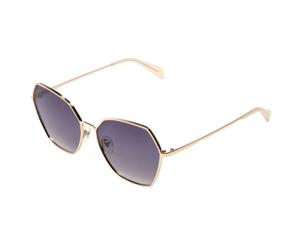 Komono Sonnenbrille - Belle Rose Satin Hunter