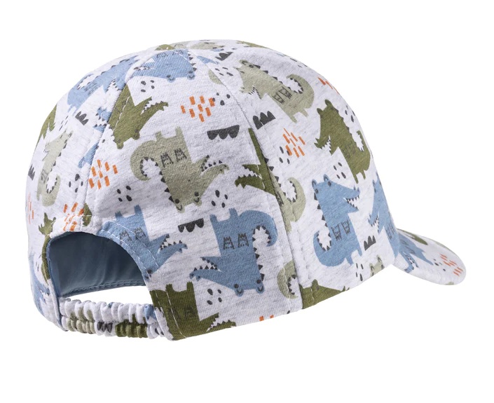 Sterntaler Baseballcap Cap bedruckt mit bunten Krokodilen
