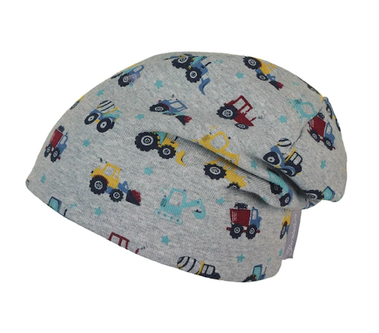 Bildschirmfoto-2021-09-15-um-06-39-39 Sterntaler Slouch Jersey Beanie mit Futter - Grau Melange mit Traktoren