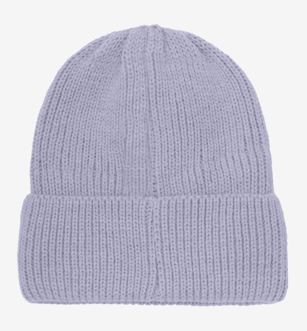 Color Kids Beanie mit Logo in Flieder