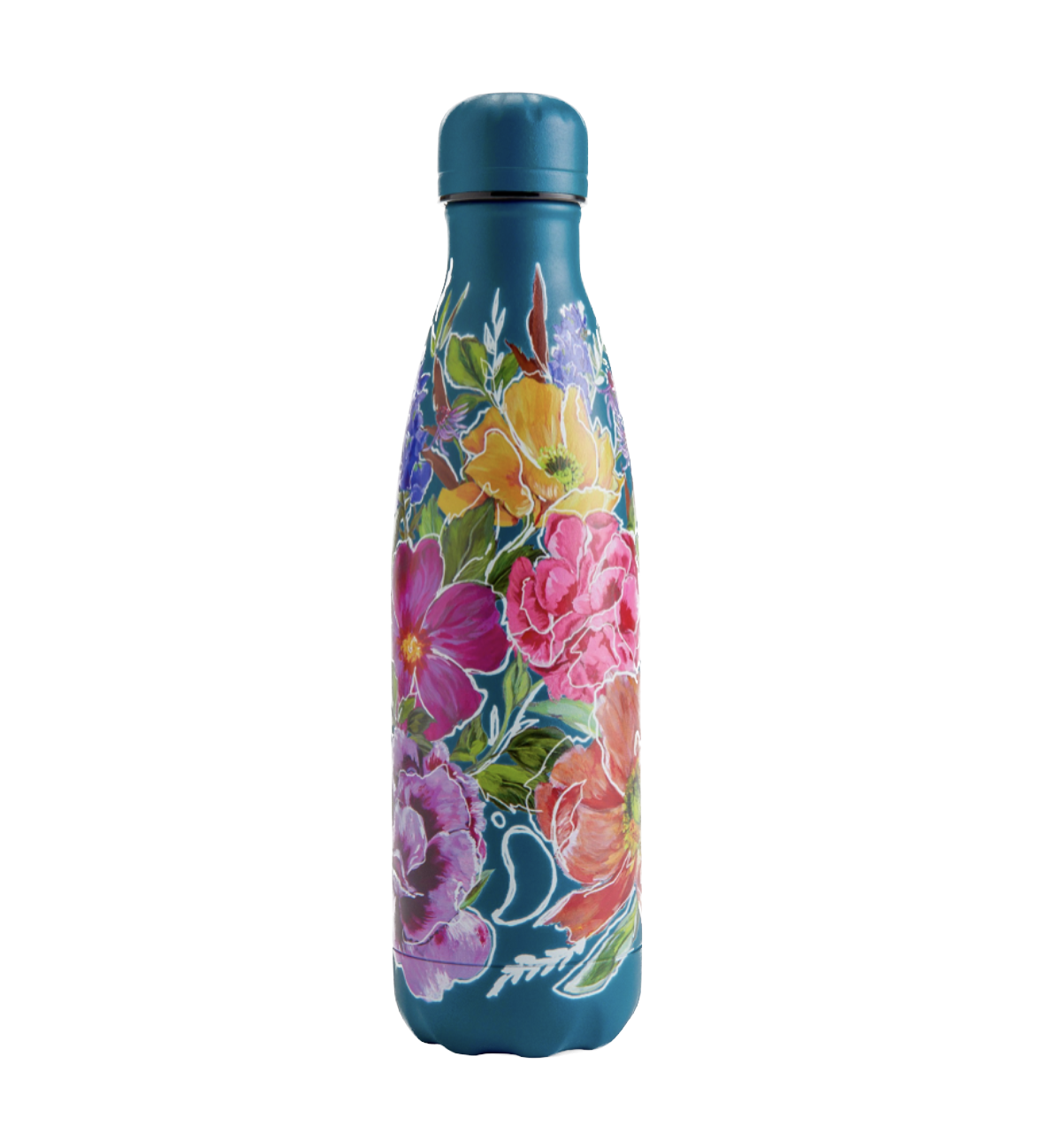 Chillys Edelstahl Thermos Flasche - Petal Sketch - 500 ml Chillys Edelstahl Thermos Flasche - Petal Sketch - 500 ml