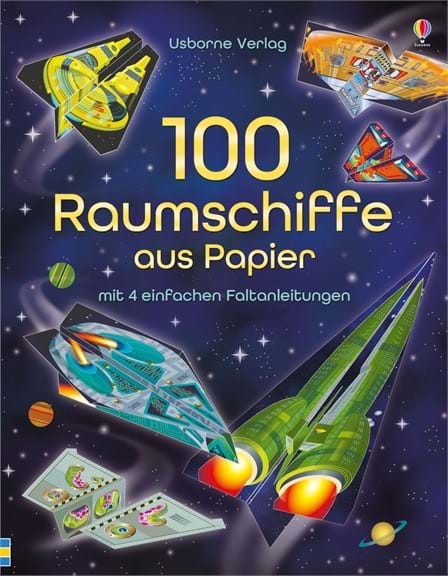 Usborne 100 Raumschiffe aus Papier