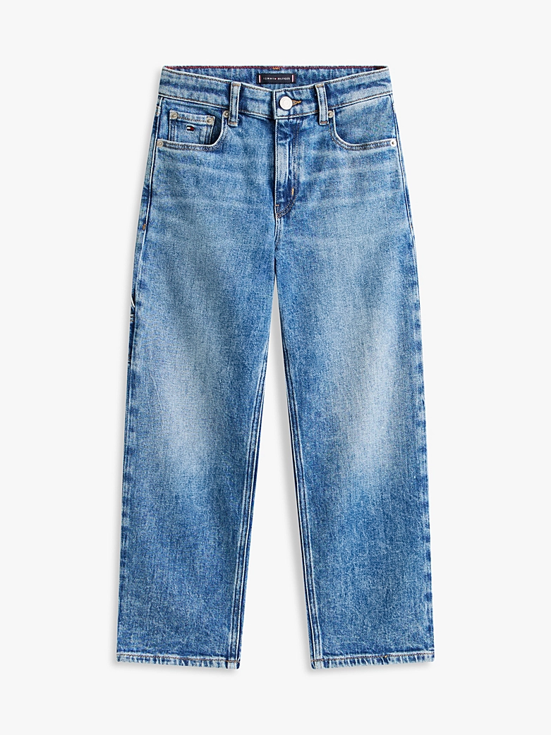 Tommy Hilfiger Jungs Baggy Jeans in Denim Medium Vintage Tommy Hilfiger Jungs Baggy Jeans in Denim Medium Vintage