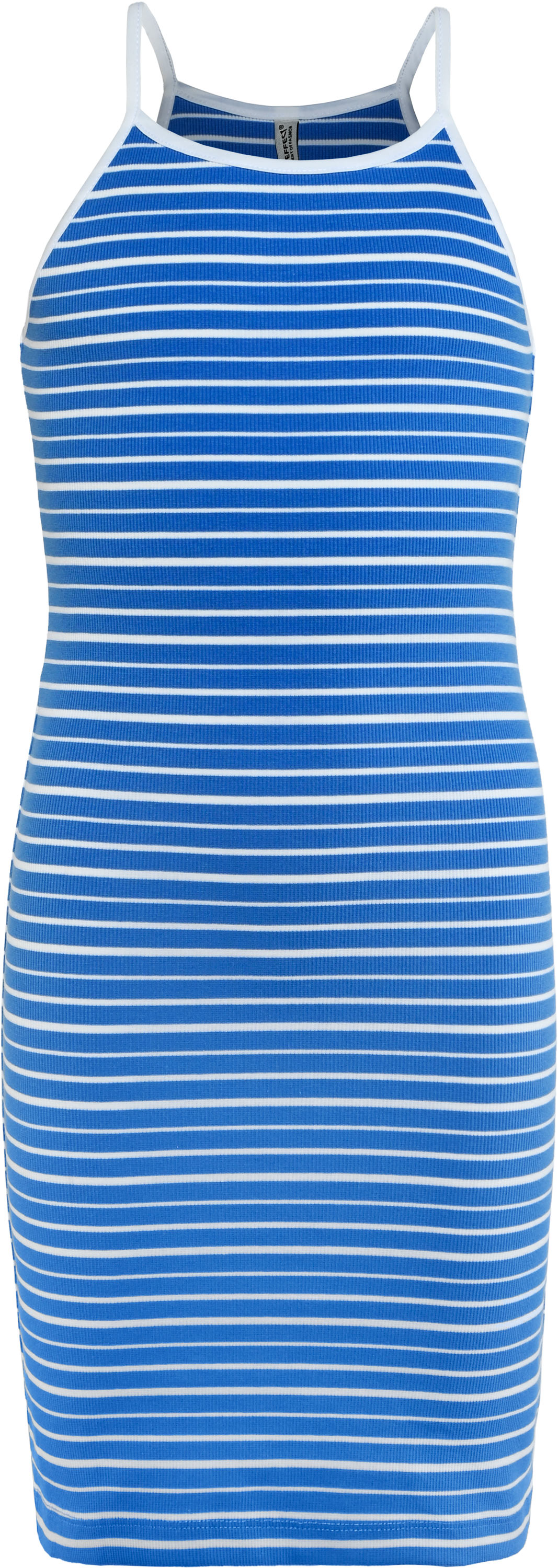 Blue Effect Mädchen Stripe Halter Kleid Blau/Weiß gestreift