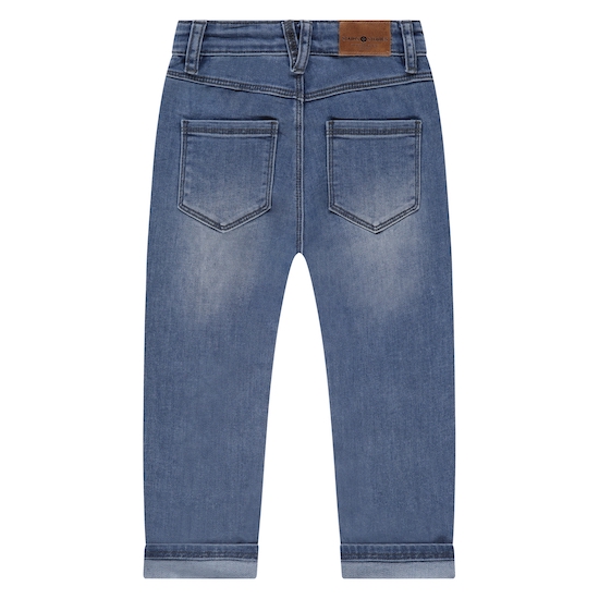 Babyface Stains & Stories Wide Leg Jog Jeans in Hellblaues Denim 