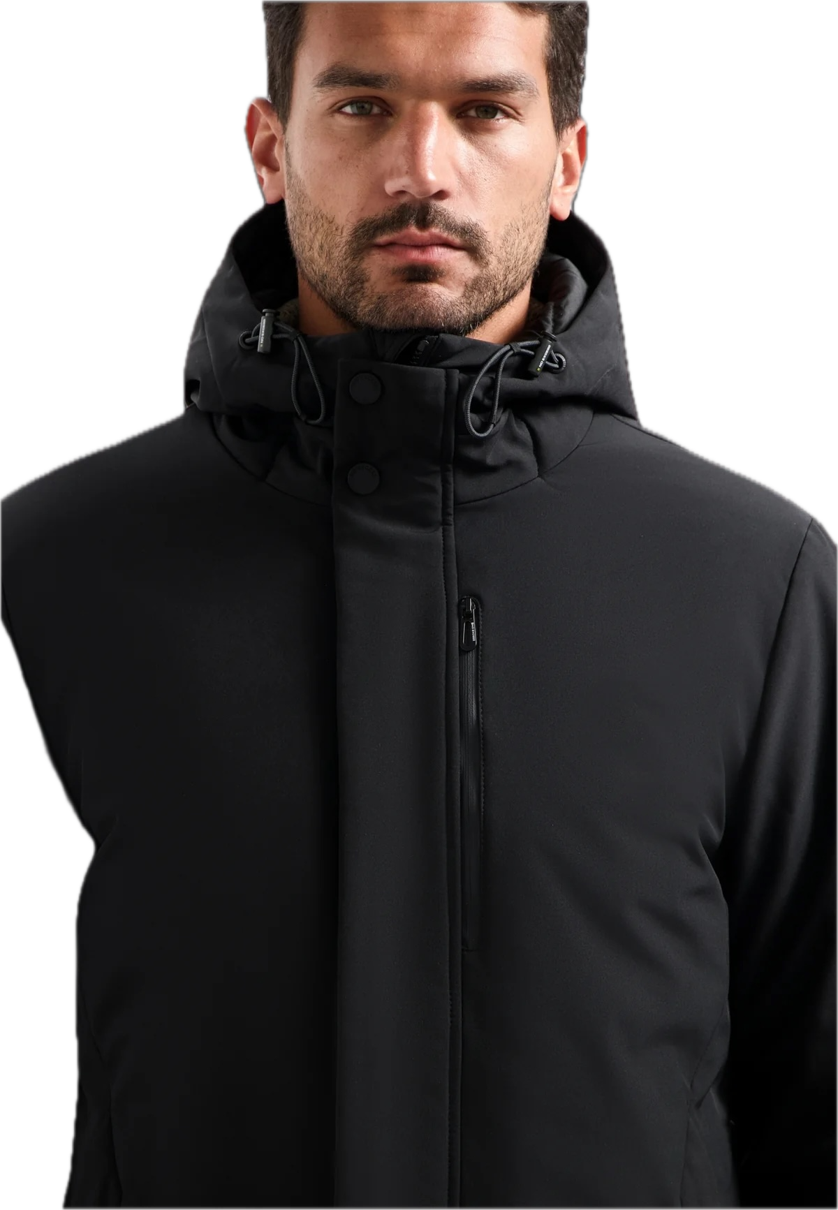 No Excess Softshell Parka - Schwarz