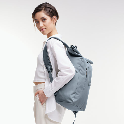 GOT BAG ROLLTOP EASY MARLIN - Rolltop Rucksack in Marlin Grau Blau