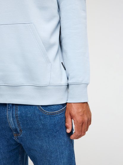 Quiksilver Comp Logo Hoodie Sweatshirt in Eisblau Hellblau Quiksilver Comp Logo Hoodie Sweatshirt in Eisblau Hellblau